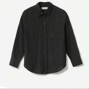 Everlane - Shrunken Cotton Shirt - Black